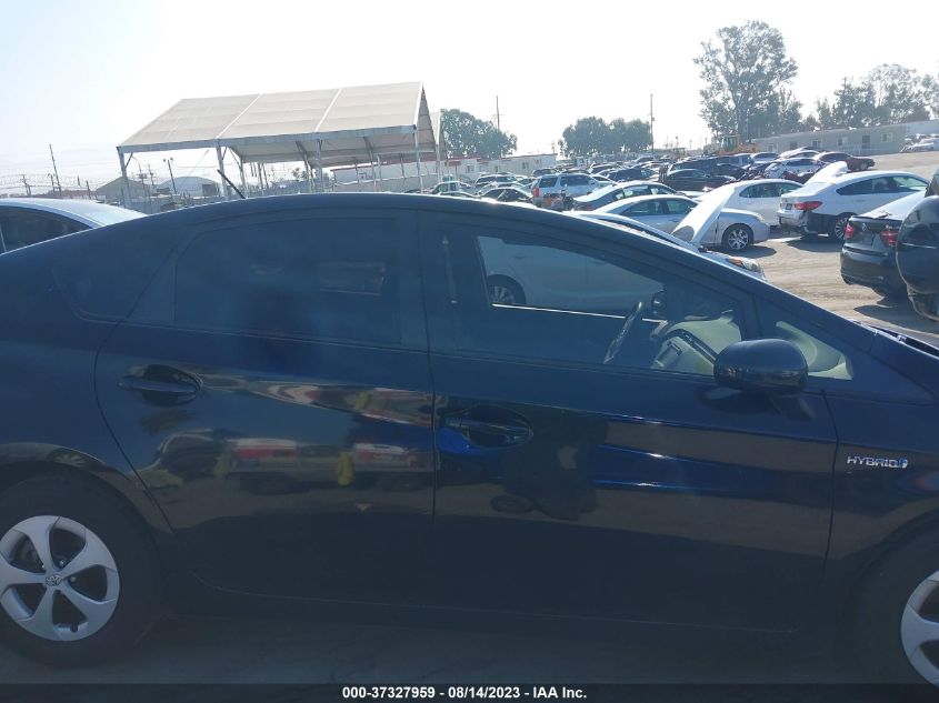 2015 TOYOTA PRIUS FOUR - JTDKN3DU4F1876663