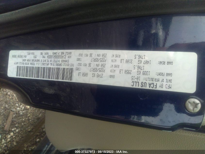 2016 DODGE GRAND CARAVAN SE PLUS - 2C4RDGBG8GR168354
