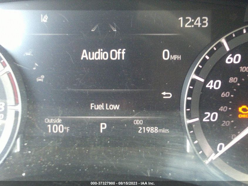 2022 TOYOTA HIGHLANDER XLE - 5TDGZRBH9NS244908