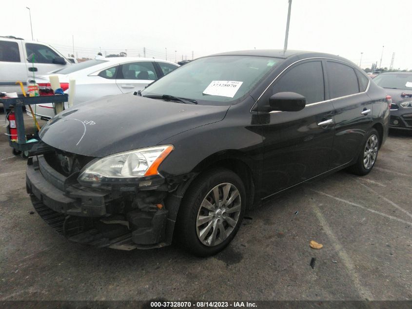 2014 NISSAN SENTRA S - 3N1AB7AP5EL685497