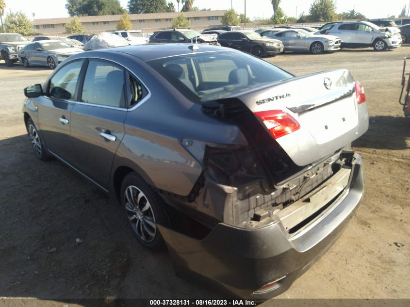 2016 NISSAN SENTRA S/SV/SR/SL - 3N1AB7AP5GY297370
