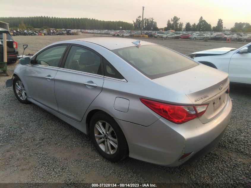 2014 HYUNDAI SONATA GLS - 5NPEB4AC7EH853313