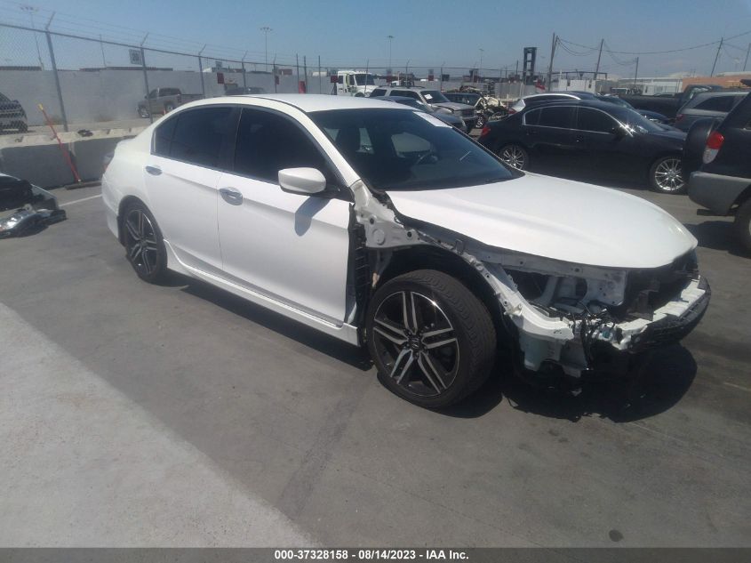 2017 HONDA ACCORD SEDAN SPORT - 1HGCR2F50HA062619