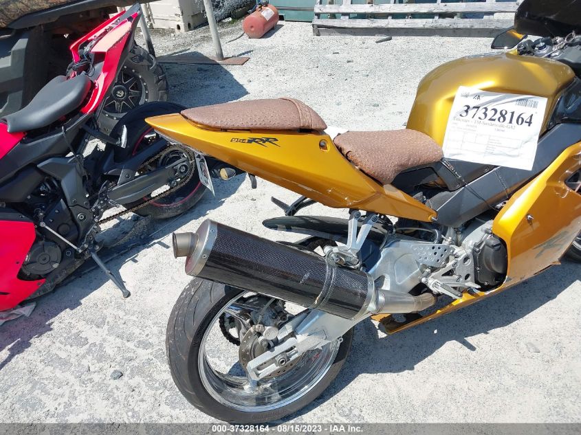 2002 HONDA CBR900 RR JH2SC50012M004462