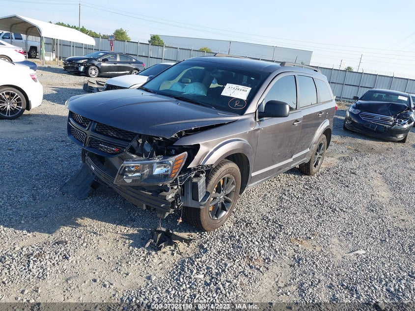 VIN 3C4PDCBB6KT866357 2019 DODGE JOURNEY SE
