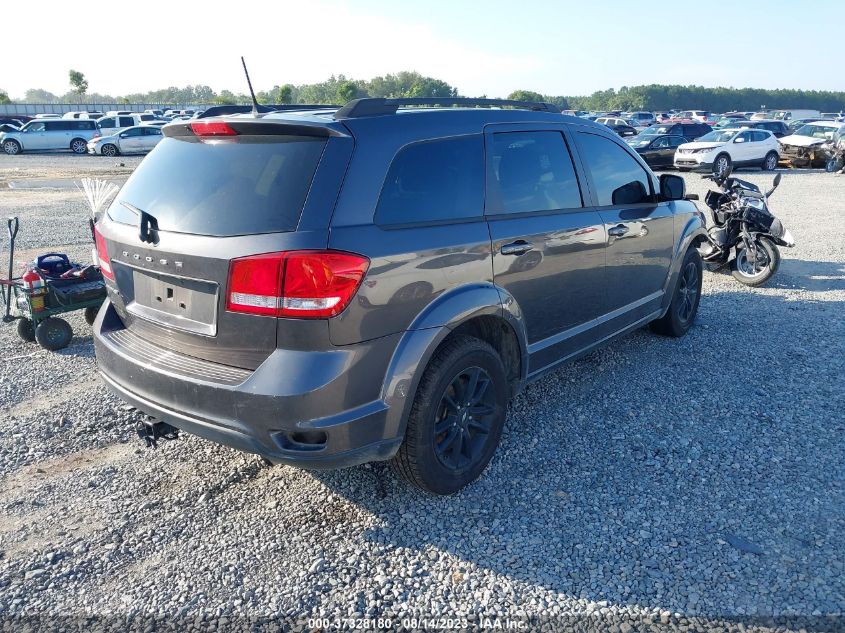 VIN 3C4PDCBB6KT866357 2019 DODGE JOURNEY SE