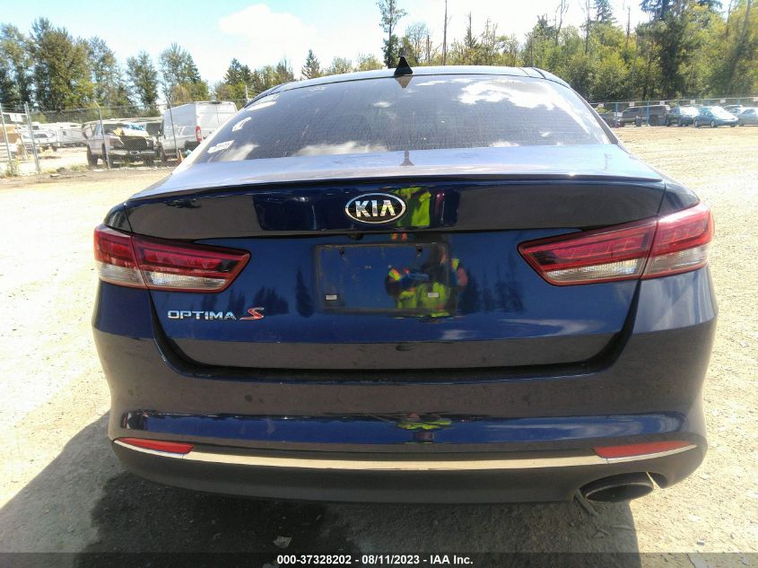 2018 KIA OPTIMA S - 5XXGT4L36JG257621