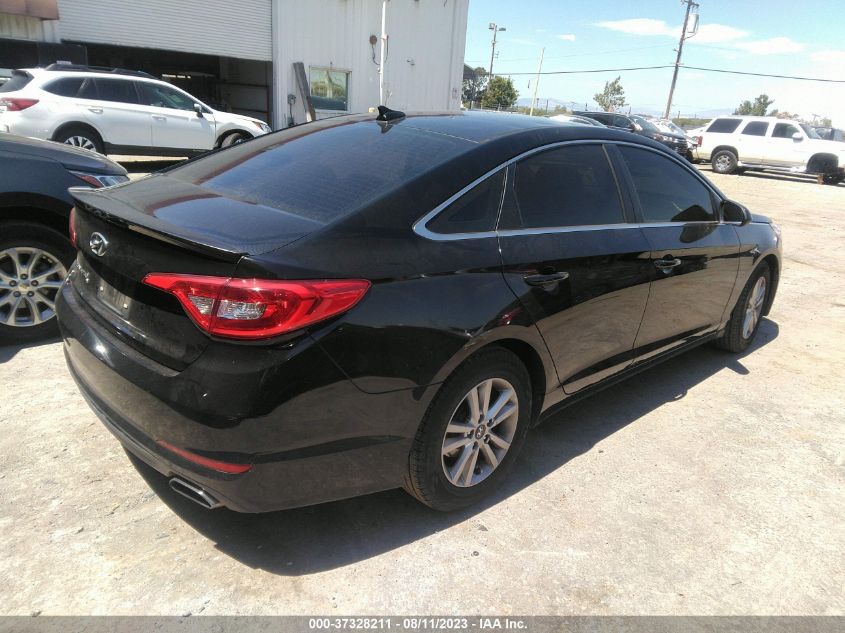 2016 HYUNDAI SONATA 2.4L SE - 5NPE24AF6GH349624