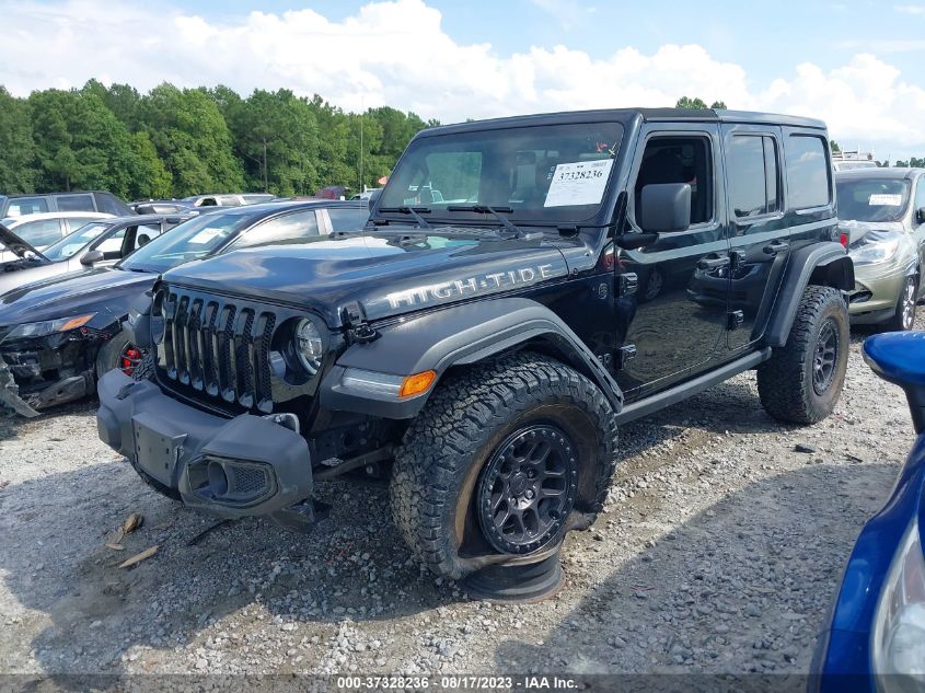 2022 JEEP WRANGLER UNLIMITED HIGH TIDE - 1C4HJXDGXNW226292