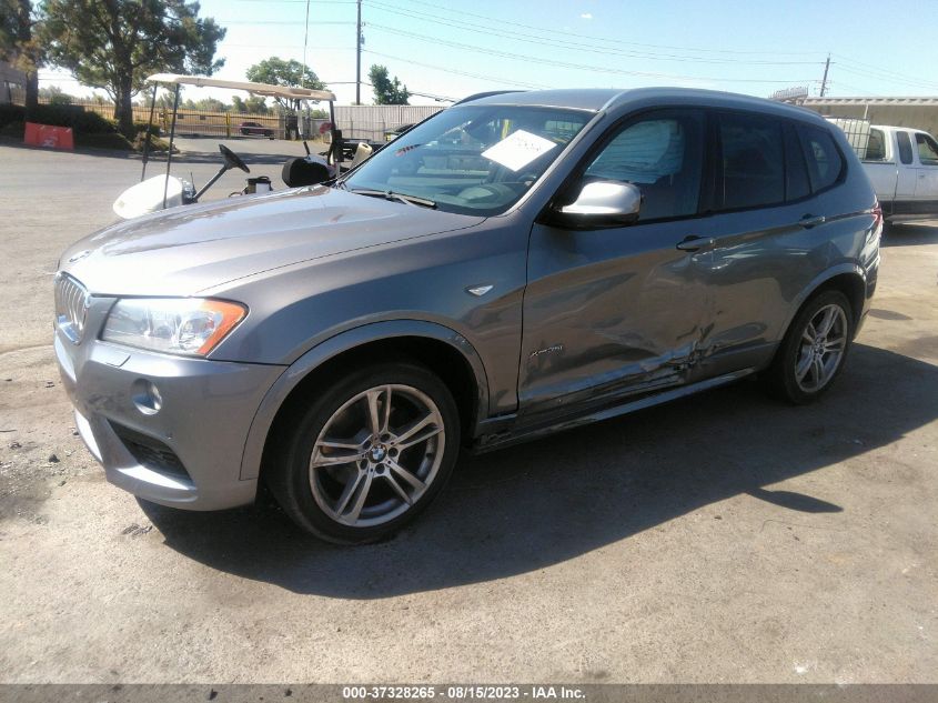 5UXWX7C50EL982557 2014 BMW X3, photo no. 2