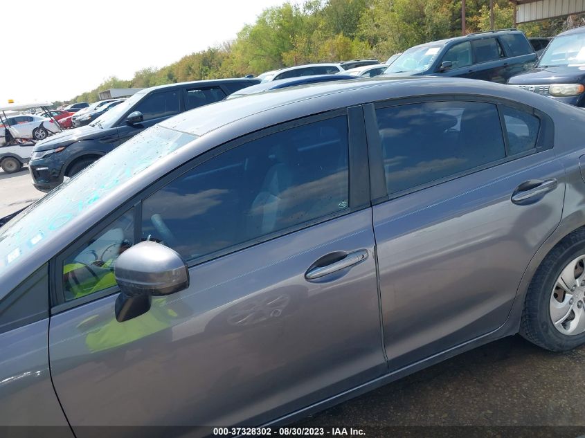 2015 HONDA CIVIC SEDAN LX - 19XFB2F52FE092215