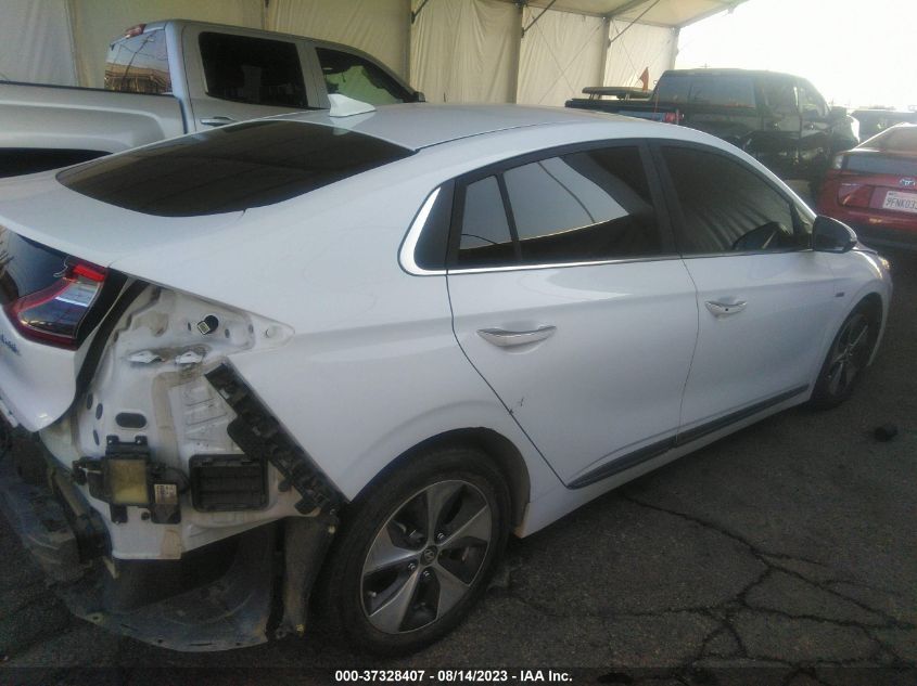 2019 HYUNDAI IONIQ ELECTRIC LIMITED KMHC05LH0KU034491