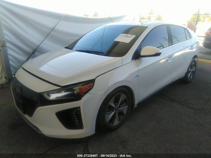 2019 HYUNDAI IONIQ ELECTRIC LIMITED KMHC05LH0KU034491