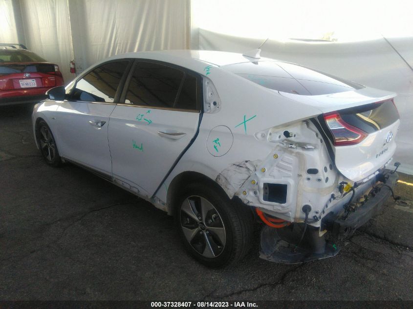 2019 HYUNDAI IONIQ ELECTRIC LIMITED KMHC05LH0KU034491