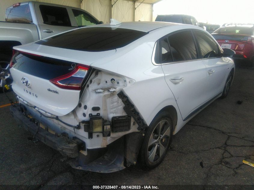 2019 HYUNDAI IONIQ ELECTRIC LIMITED KMHC05LH0KU034491