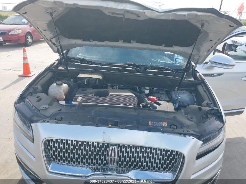 2019 LINCOLN NAUTILUS SELECT - 2LMPJ6K9XKBL52286