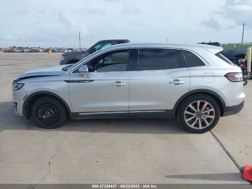 2019 LINCOLN NAUTILUS SELECT - 2LMPJ6K9XKBL52286