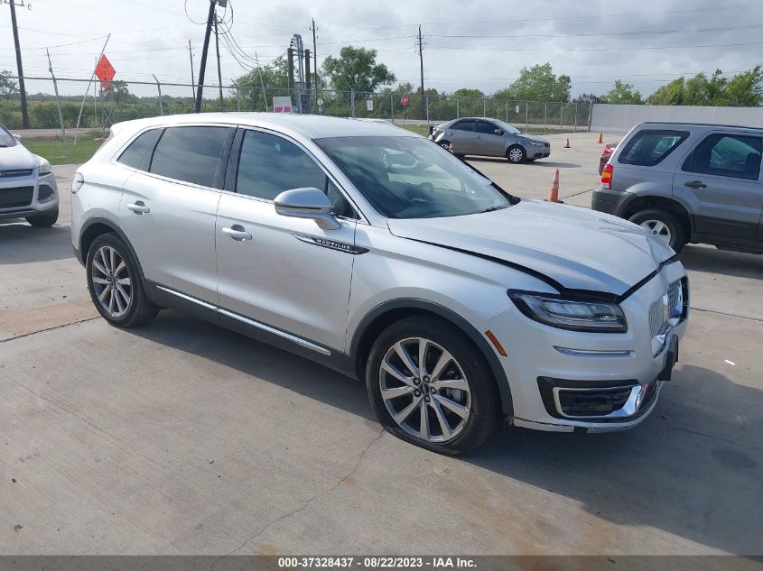 2019 LINCOLN NAUTILUS SELECT - 2LMPJ6K9XKBL52286