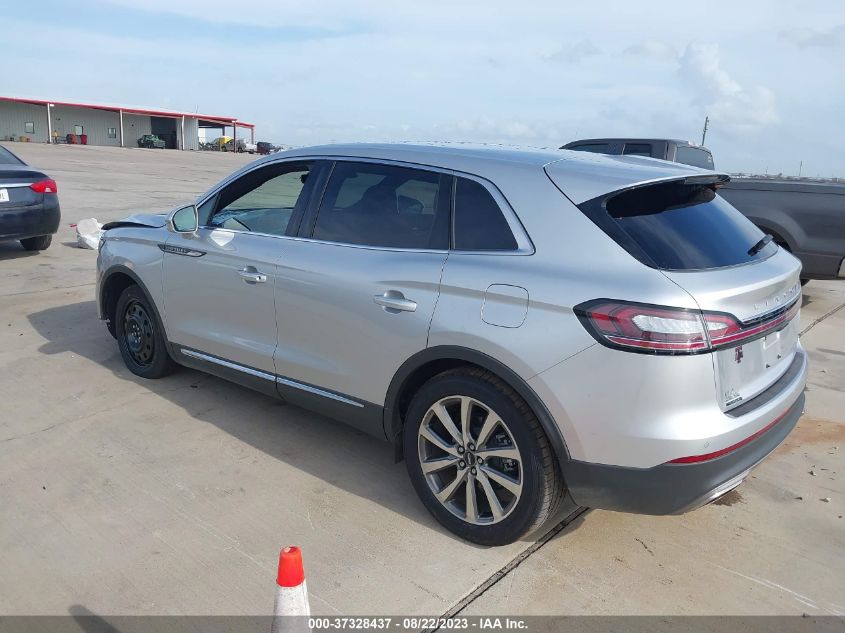 2019 LINCOLN NAUTILUS SELECT - 2LMPJ6K9XKBL52286