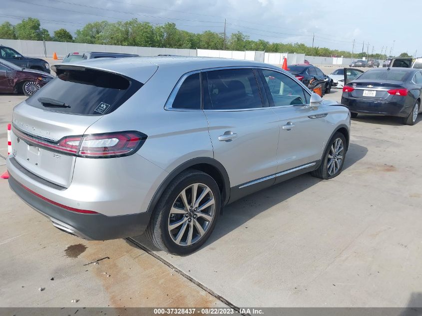 2019 LINCOLN NAUTILUS SELECT - 2LMPJ6K9XKBL52286