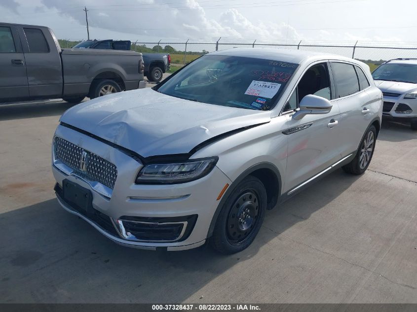 2019 LINCOLN NAUTILUS SELECT - 2LMPJ6K9XKBL52286