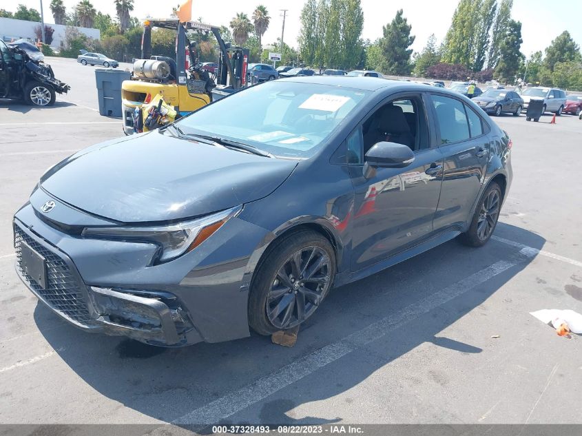 VIN 5YFS4MCE3PP142077 2023 TOYOTA COROLLA SE