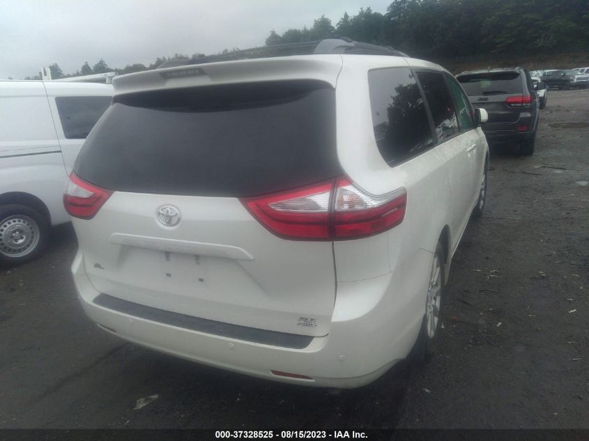 2017 TOYOTA SIENNA XLE - 5TDDZ3DC4HS165233