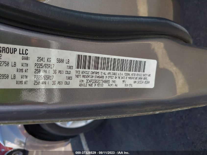 2013 DODGE JOURNEY SXT - 3C4PDDBG2DT548093
