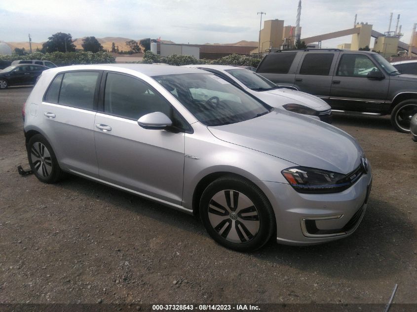 2015 VOLKSWAGEN E-GOLF SEL PREMIUM - WVWPP7AU0FW911083