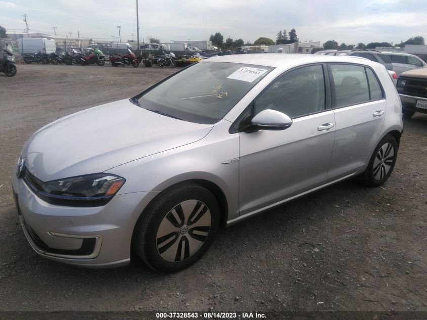 2015 VOLKSWAGEN E-GOLF SEL PREMIUM - WVWPP7AU0FW911083