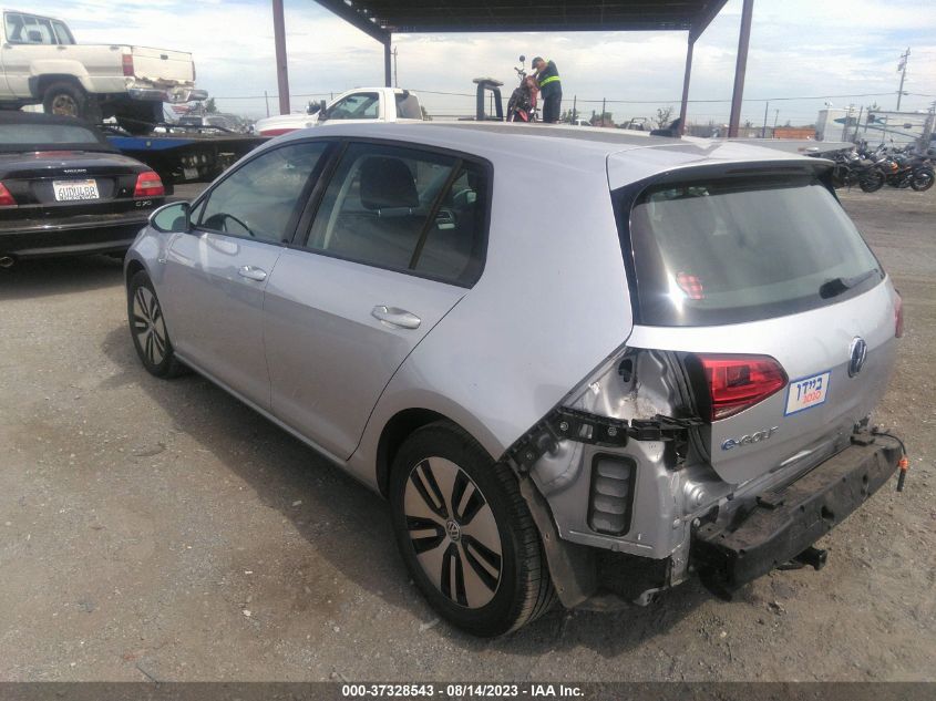 2015 VOLKSWAGEN E-GOLF SEL PREMIUM - WVWPP7AU0FW911083