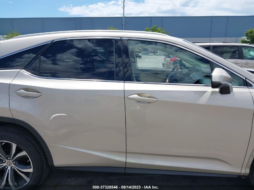 2016 LEXUS RX 350 - 2T2BZMCAXGC029463