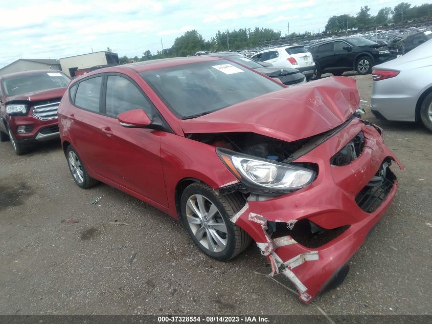 2013 HYUNDAI ACCENT SE - KMHCU5AEXDU106376