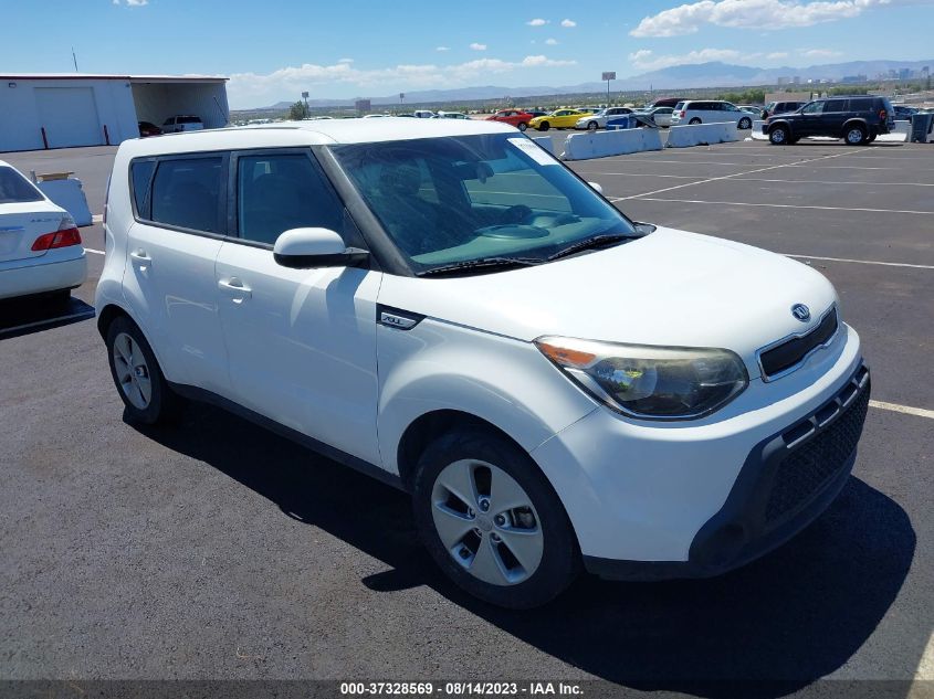 2015 KIA SOUL BASE - KNDJN2A29F7780680