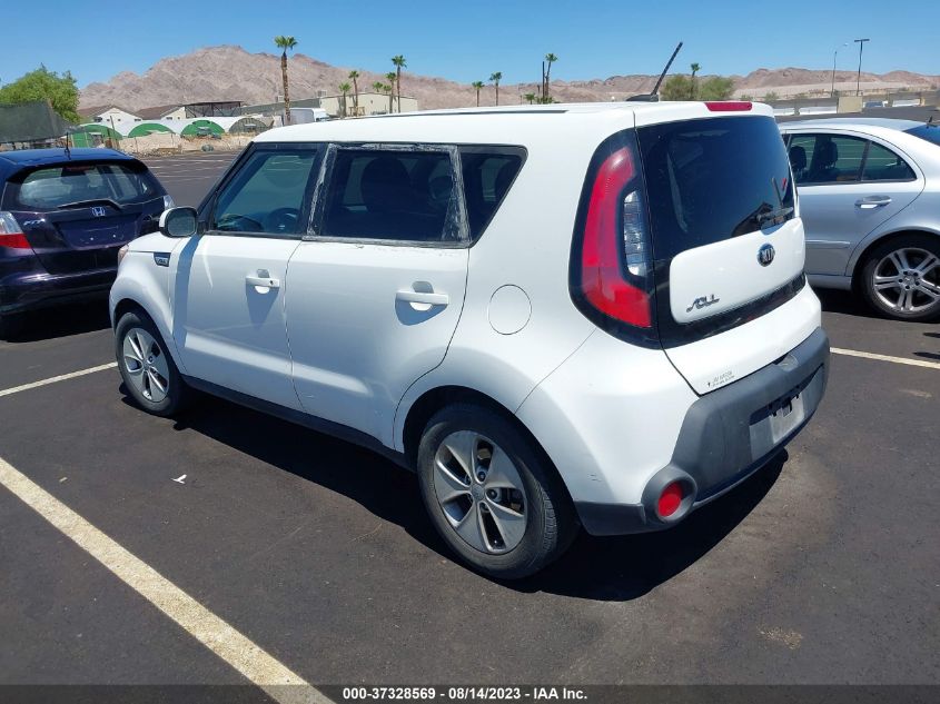 2015 KIA SOUL BASE - KNDJN2A29F7780680