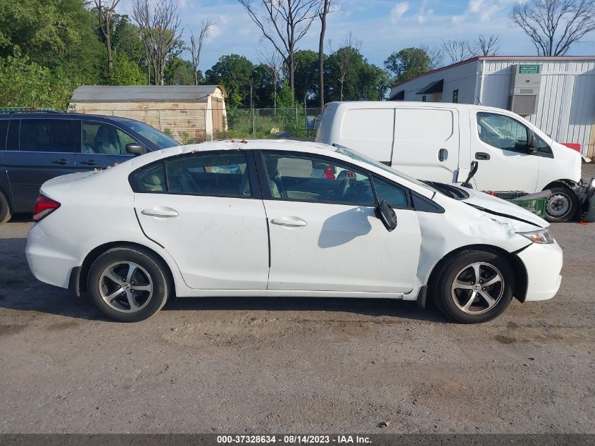 2015 HONDA CIVIC SEDAN SE - 19XFB2F77FE227299