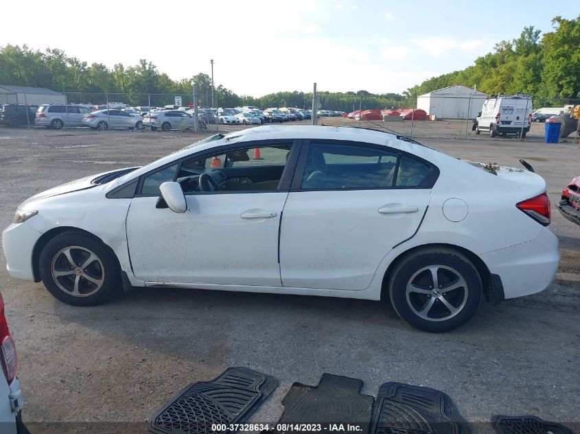 2015 HONDA CIVIC SEDAN SE - 19XFB2F77FE227299