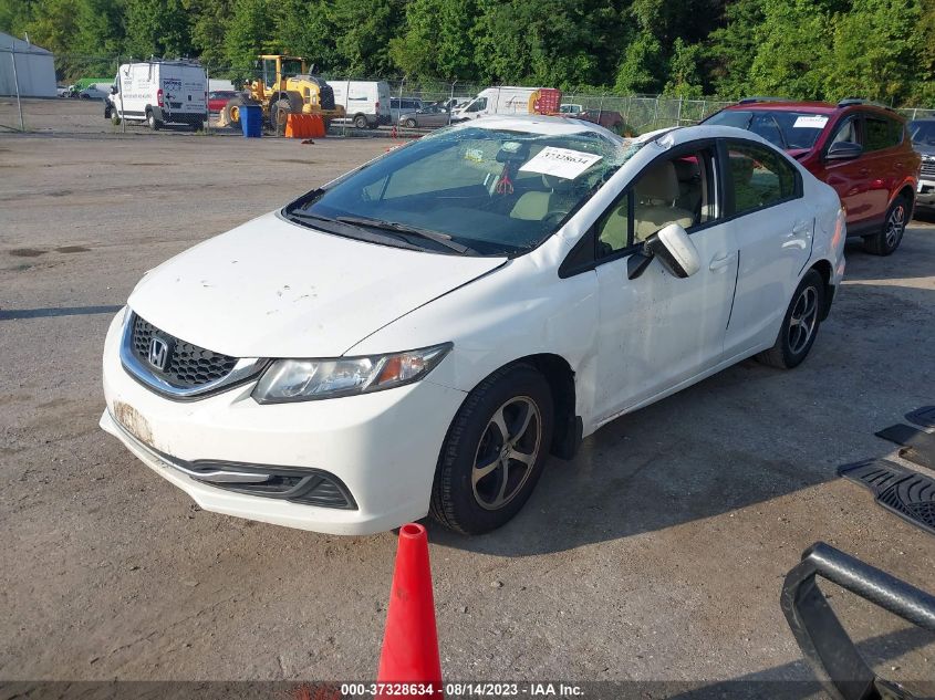 2015 HONDA CIVIC SEDAN SE - 19XFB2F77FE227299