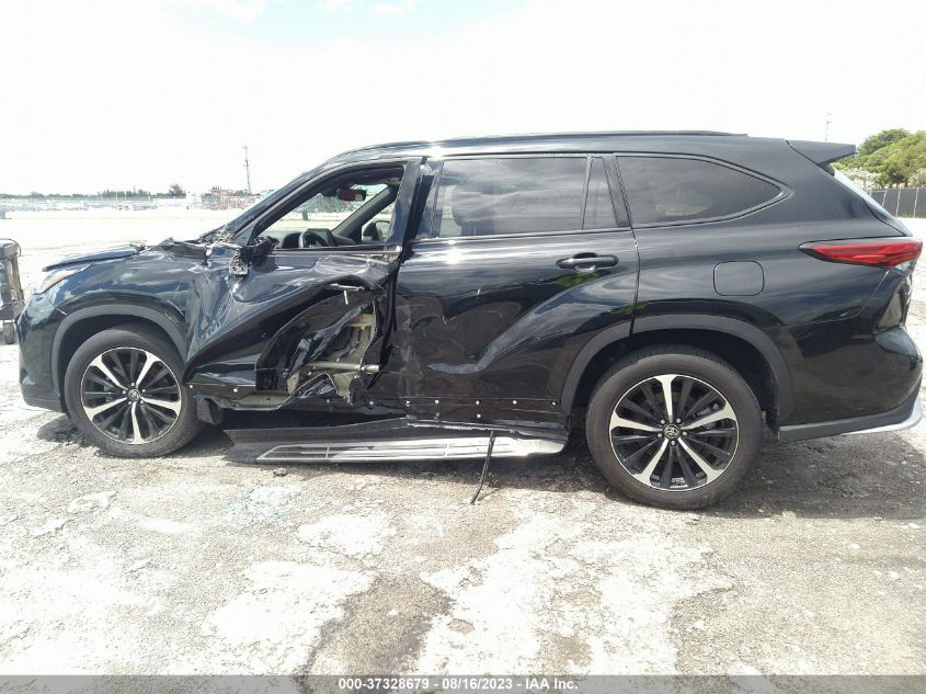 2021 TOYOTA HIGHLANDER XSE - 5TDLZRAH6MS087174