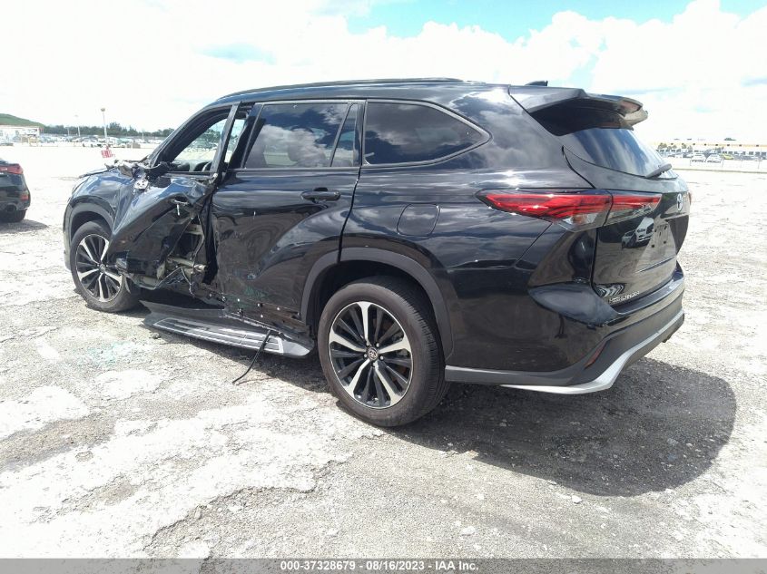 2021 TOYOTA HIGHLANDER XSE - 5TDLZRAH6MS087174