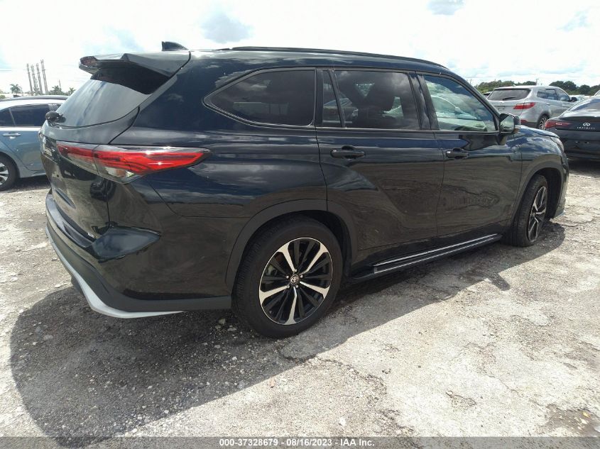 2021 TOYOTA HIGHLANDER XSE - 5TDLZRAH6MS087174