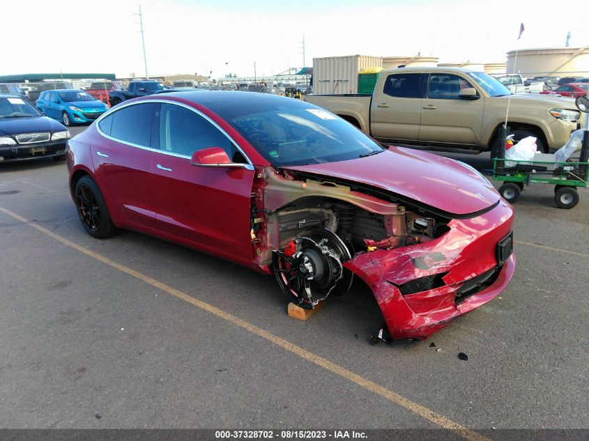 5YJ3E1EA0JF045710 TESLA MODEL 3 RANGE BATTERY 2018
