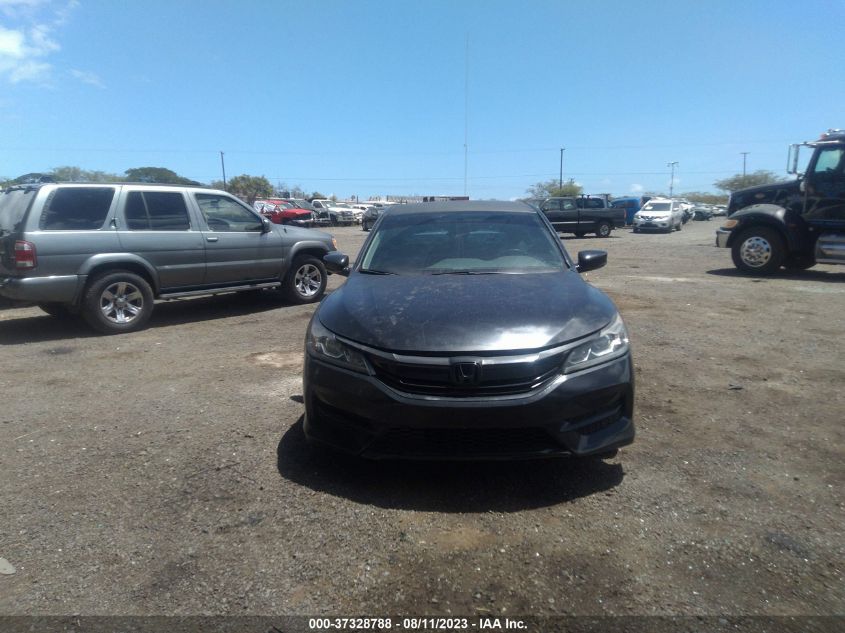 2016 HONDA ACCORD SEDAN LX - 1HGCR2F36GA225206