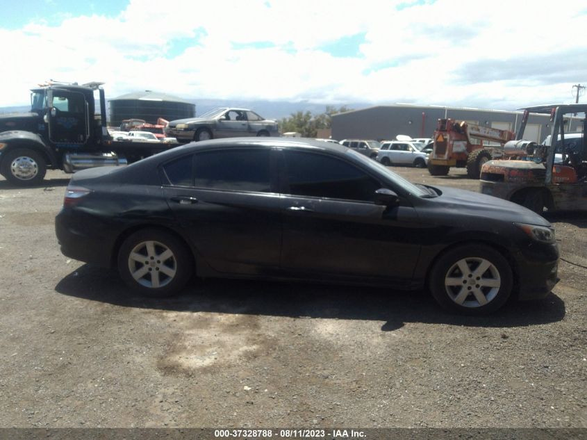 2016 HONDA ACCORD SEDAN LX - 1HGCR2F36GA225206