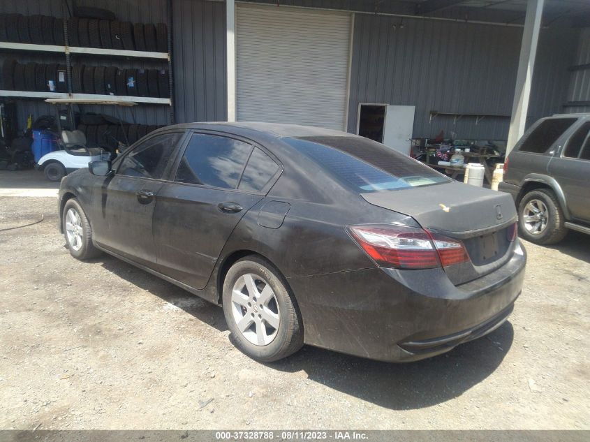 2016 HONDA ACCORD SEDAN LX - 1HGCR2F36GA225206