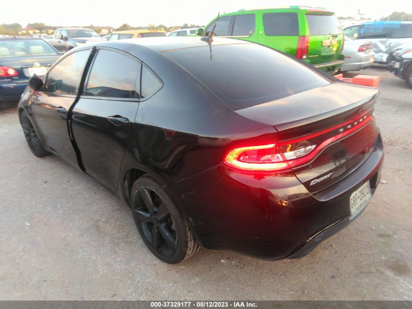 2016 DODGE DART SXT - 1C3CDFBB8GD701475