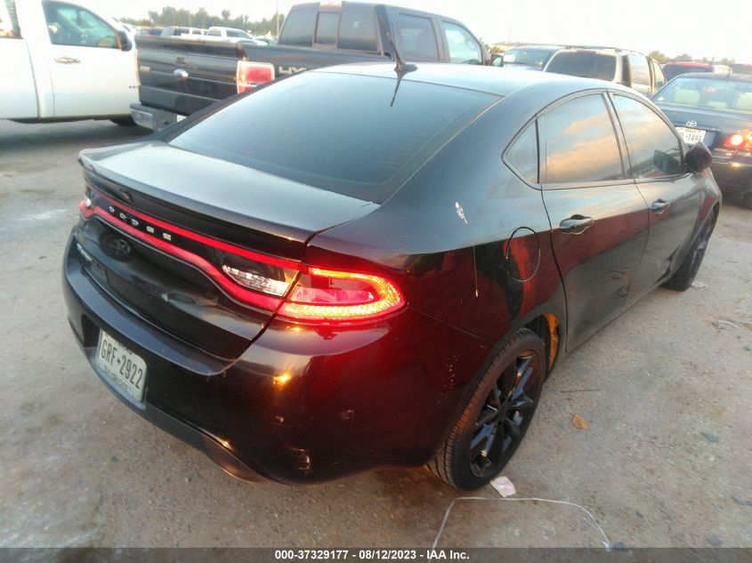 2016 DODGE DART SXT - 1C3CDFBB8GD701475