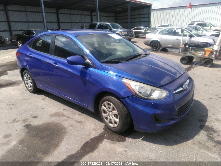 2014 HYUNDAI ACCENT GLS - KMHCT4AE9EU622372
