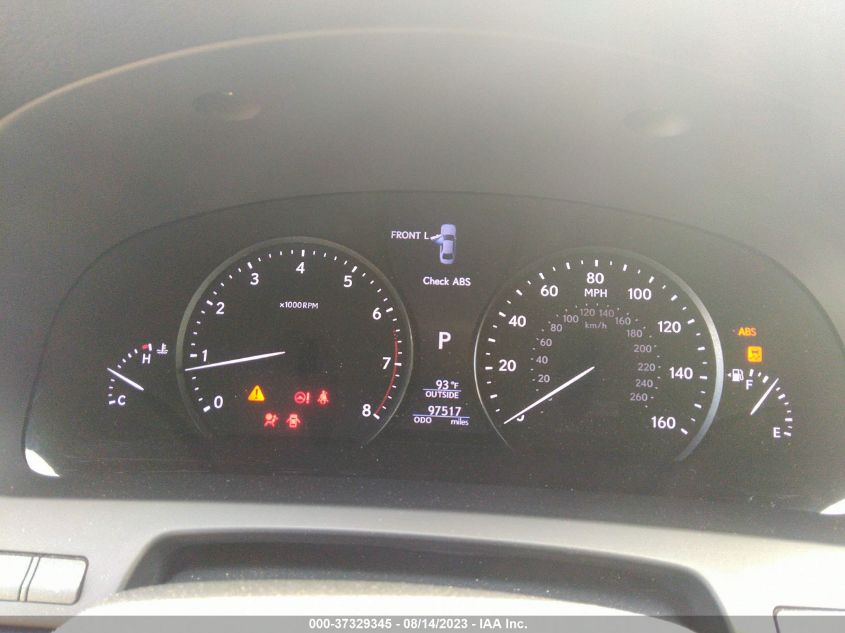2013 LEXUS LS 460 JTHCL5EF5D5019391