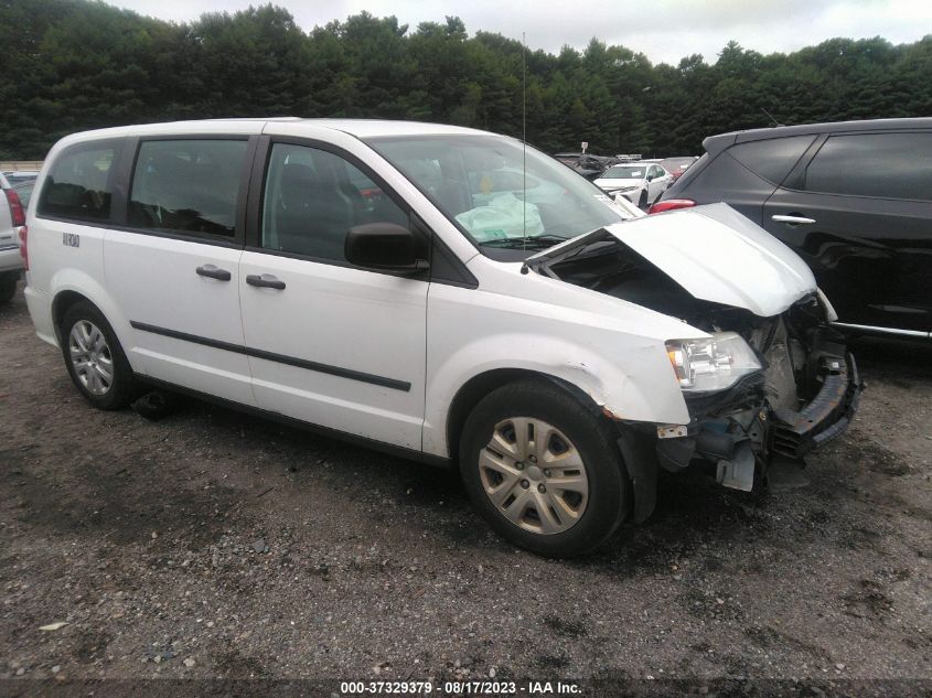 2014 DODGE GRAND CARAVAN SE - 2C4RDGBG9ER378300